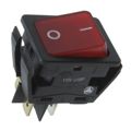 C6053ALBR2-1197W-B - DPST Rocker Switch Lit 110V Re