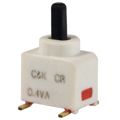 GT13MSCBE - SWITCH TOGGLE SPDT 0.4VA 20V