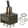 M2022S2A1W01 - SWITCH TOGGLE DPDT 6A 125V