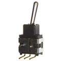 A12AH - NKK SWITCHES A12AH Toggle Switch, A Series, Non Illuminated, SPDT, On-None-On, Panel, 100 mA