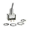 M2011SS1G01 - Switch Toggle ON None OFF SPST Small Bat Lever Solder Lug 0.1A 28VAC 28VDC 0.4VA Panel Mount with Threads