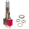 7103K2ZQE - C &amp; K COMPONENTS 7103K2ZQE Toggle Switch, 7000 Series, Non Illuminated, SPDT, On-Off-On, Panel, 5 A