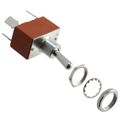S21F - Toggle Switch DPST On-Off (maintained) 250Vac 15A/125Vac 0.25 in. Tab Quick-Connect Terminal