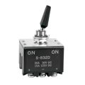 S832D - SWITCH TOGGLE 3PDT 30A 30V