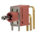 100AWSP1T2B4M7RE - SWITCH TOGGLE SPDT 0.4VA 20V