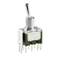 M2022SS2W13/C - SW TOGGLE DPDT BAT .250 PC CSA