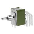 M2032S2A2W30 - Toggle Switches ON-ON .200 BAT .280 BUSHING RA PC 6A