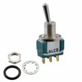 MTE106D - TE CONNECTIVITY MTE-106D Toggle Switch, Non Illuminated, SPDT, On-On, Panel, 6 A