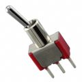 7101SY9CQE - Switch Toggle ON None ON SPDT Round Lever PC Pins 5A 250VAC 28VDC PC Mount