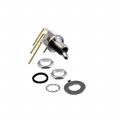 T101LCFAVBE - Switch Toggle ON None ON SPDT Round Lever PC Pins 20VAC 20VDC 0.4VA PC Mount with Bracket and Threads