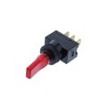 TE5-1A-DC-1-RL - WEDGE TOGGLE OFF-ON RED LED