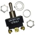 12TS15-1 - HONEYWELL S&amp;C 12TS15-1Toggle Switch, TS Series, Non Illuminated, DPDT, On-Off-On, Panel, 15 A