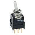 B12JJPCF - NKK SWITCHES - B12JJPCF - SWITCH, SPDT, ON-ON, RED/GREEN