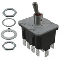 4NT91-3 - SWITCH TOGGLE 4PDT 15A 125V