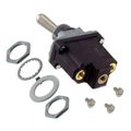 61NT1-3 - Switch Toggle ON ON SPDT Round Lever Screw 20A 277VAC 250VDC 745.7VA Panel Mount with Threads