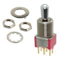 7203T1Z3BE - SWITCH TOGGLE DPDT 0.4VA 20V