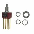 7211MHWBE - SWITCH TOGGLE SP3T 0.4VA 20V