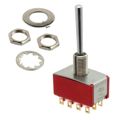 7403LYZGE - SWITCH TOGGLE 4PDT 5A 120V