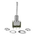 M2018E4S1W01 - Switch;Toggle;Sealed;SPDT;(ON)-OFF-(ON);.840 Flatted Act;6A;125VAC;250 Solder