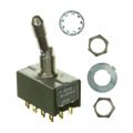 M2042LL1A01 - NKK SWITCHES M2042LL1A01SWITCH, TOGGLE, 4PDT, 6A, 125VAC