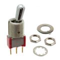 7101T1PCGE - Switch Toggle ON None ON SPDT Round Lever PC Pins 5A 250VAC 28VDC 0.4VA PC Mount with Threads