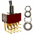 7401P4YAV2BE - SWITCH TOGGLE 4PDT 0.4VA 20V