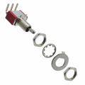 100SP1T2B1M6QEH - Toggle Switches 5A 120VAC/28VDC On-None-On PC Mnt