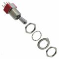 100DP3T7B13M2QEH - Toggle Switches 5A 120VAC/28VDC On-Off-On PC Mnt