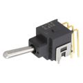 A24AH - NKK SWITCHES A24AH Toggle Switch, Non Illuminated, DPDT, On-On-On, Through Hole, 100 mA