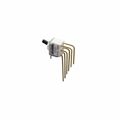 GT21MAVBE - Toggle Switches ON NONE ON VERT R/A
