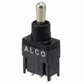 4-1437564-2 - Switch Toggle ON OFF ON SPDT Baton Lever PC Pins 20VAC 20VDC 0.4VA PC Mount