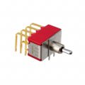 7405MD9AV2BE - SWITCH TOGGLE 4PDT 0.4VA 20V