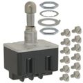 4TL1-10E - SWITCH TOGGLE 4PDT 15A 125V