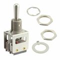 13AT2 - Toggle Switches Toggle SW DPDT 3POS SOLD TERM STD LVR